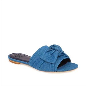 NWT Tory Burch Annabelle Bow Slide